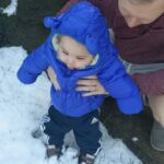 Richa Gangopadhyay Instagram - We thinks Luca 💙 the snow!