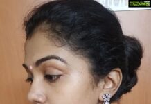 Riythvika Instagram - Elegant earrings from @silversashjewels ♥️♥️