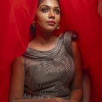 Riythvika Instagram - Photography @ajjjoveih Costume @diadembridal Makeup @jananimohan_makeupartist