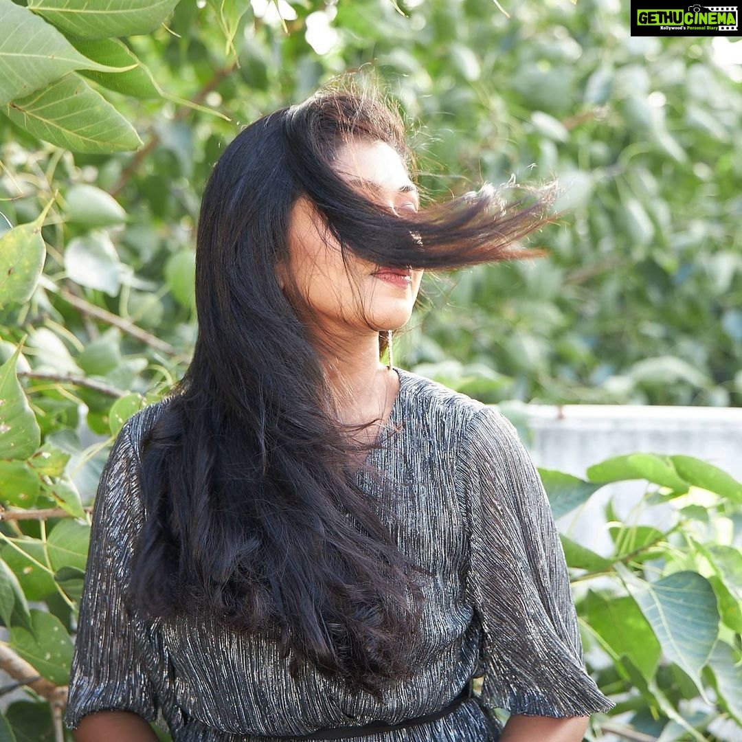 Riythvika Instagram - #breeze #wind #lovesmile😊