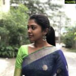 Riythvika Instagram – Sareelove 💙💚