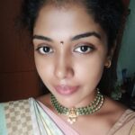 Riythvika Instagram - Sareelove 💚