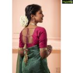Riythvika Instagram - • • - Jewellery @houseofherastore - MUA @makeupbyalfiar - Hairstylist @vidhyamakeoverartistry - On camera @dinesh_baburaj Saree & blouse @kiaraa_couture