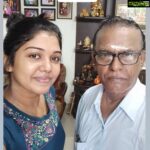 Riythvika Instagram – No matter how many fights we had, am still daddy’s Little girl 
#fathersday