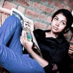 Riythvika Instagram - Throwback. My first photo shoot 😍 #throwbackpicture📷 #firstphotoshoot