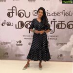 Riythvika Instagram - #SilaNerangalilSilaManidhargal Movie premiere show Thank you for this beautiful outfit very comfy @ashok_sundarrajan