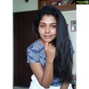Riythvika Instagram - #selfclicked📷 #selflove #stayhome #smile😊