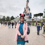 Riythvika Instagram - Throwback #parisfrance #disneychristmas #disneyland