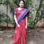 Riythvika Instagram - ♥️💙 Sareelove