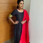 Riythvika Instagram – Gundu promotions starts full swing 🖤♥️🖤♥️
Costume by @magizham_boutique 
Jewels @shrivees_collections 
Hairstylist @mani_hairstylist 
Pic credits @mani_hairstylist
Jewels (Ring) @houseofherastore