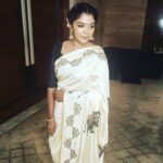 Riythvika Instagram - Saree love ❤️ #helosummitcreator #goodvibes Costume by @uniqueboutique97 Hair & makeup @polished_by_nidhi JW Marriott Hotel New Delhi Aerocity