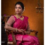 Riythvika Instagram - Makeup @vasanthi_makeover Saree & blouse @shopaholic_collections Photography @magiclens.studio Sareedrape @sareedrapistchennai Jewels @new_ideas_fashions