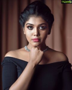 Riythvika Instagram - Black magic 🖤🖤
MUA @vaishuzmakeover 
Photography @studio_2.zero 
@son_of_ravichandran