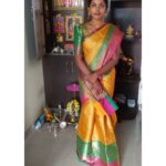 Riythvika Instagram - Happy vinayakar chaturthi Saree @kovaipattu