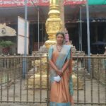 Riythvika Instagram – Sri kalahastri temple 
Saree @srisaicollections9