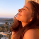 Rukshar Dhillon Instagram - Took a moment today to pause, and be grateful for everything❤️🌅 #believe #workhard #achieve 📸- @join2manish
