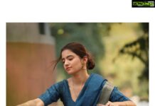 Rukshar Dhillon Instagram - Her beauty lies in her simplicity. #PasupuletiMadhavi 🌸❤️ #AshokaVanamLoArjunaKalyanam Teaser out now!! (Link in bio)