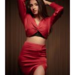 Rukshar Dhillon Instagram - All set to embrace…..❤️✨ HMU- @bhavanikumar.mua Photographer- @noushadcameo_photography