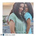 Rupa Manjari Instagram – #Repost @stoker_by_madhi (@get_repost)
・・・
In this pic, my  stunning muses @therupamanjari  in emerald shirt dress and  @gayathrieshankar in aquamarine shirt dress.
_____
To shop this product visit www.stokerwomen.com
____
#getstokered 
#boxy 
#collaredshirtdress 
#cotton 
#styleityourway 
#stylestatement
