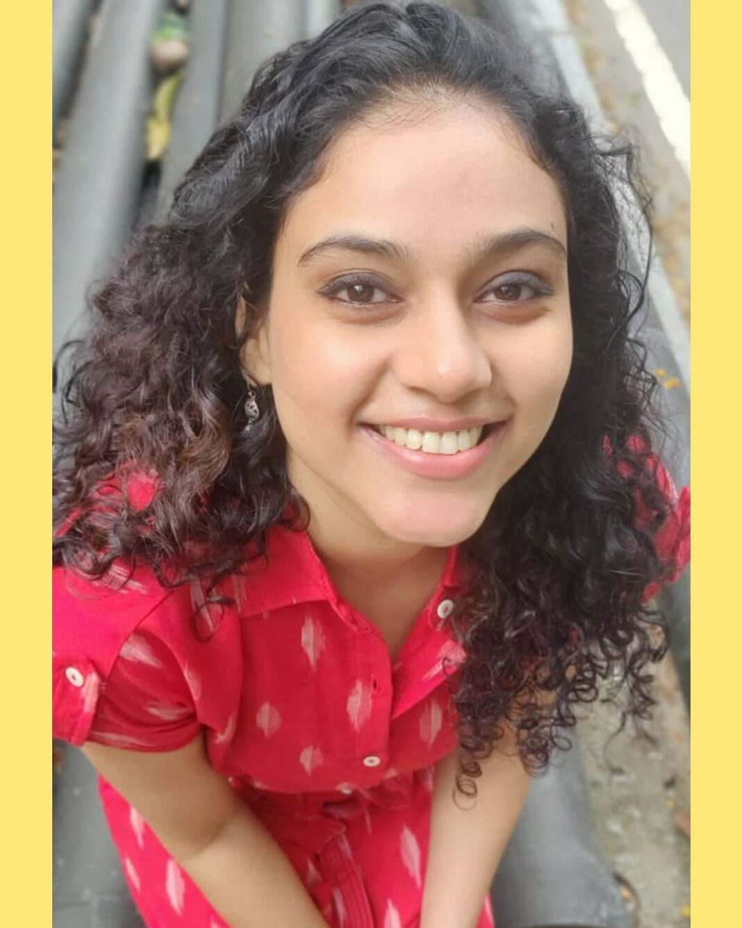 Rupa Manjari Instagram - A strong person smiles in trouble, gathers strength from distress, and grows brave by reflection.....raw me🧚‍♀️🌸🦋🌈🌠🌌💗 PC: @stoker_by_madhi #ikat #ikatdress #getstokered #stokertheflyingmonkey #cottondresses #comfortclothing #happyclothingforyou #happysouls #red #streetphotography #thursdaytmotivation #thursdaythoughts #vibes #goodvibes #mood #instadaily #instadailyphoto #instafashion #instagramers #instagram #insta #instagood #instapicture #instagirls💋
