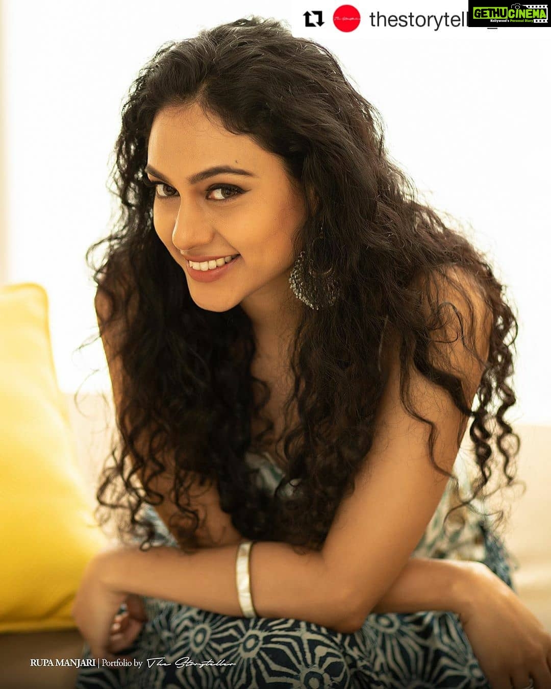 Rupa Manjari Instagram - #Repost @thestoryteller_india (@get_repost) ・・・ What a lovely shoot this was. Glad to have worked on the Portfolio for this pretty actress @therupamanjari ✨ H&M by @ansarimakeupandhairstylist ✨ It was lovely indeed @thestoryteller_india 😊 #film #portfolio #actor #tamilcinema #passion #thestoryteller #rupamanjari