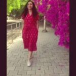 Rupa Manjari Instagram – Wherever life plants you,
Bloom with grace🌸🦋🌈🌠🌌💟

#getstokered #ikatdress #red #pink #bouginvillea #happyclothingforyou #cotton #comfortclothing #streetphotography #everydayoutfit #stokertheflyingmonkey #womenoftoday  #instareels #instafashion #instadaily #instagram #insta #instagramers #ınstagirl #actor #chennai