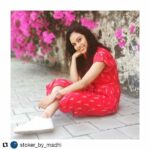 Rupa Manjari Instagram - #Repost @stoker_by_madhi (@get_repost) ・・・ "When I haven't any blue I use red" -Pablo Picaso #getstokered #dress #red #ikat #cotton #monday #mondayvibes #mondaymood #streetphotography #bouginvillea #insta #instafashion #instadaily #instadailyphoto #instagram #instagramers #instagirl #instapic #comfortclothing #happyclothingforyou #happysouls