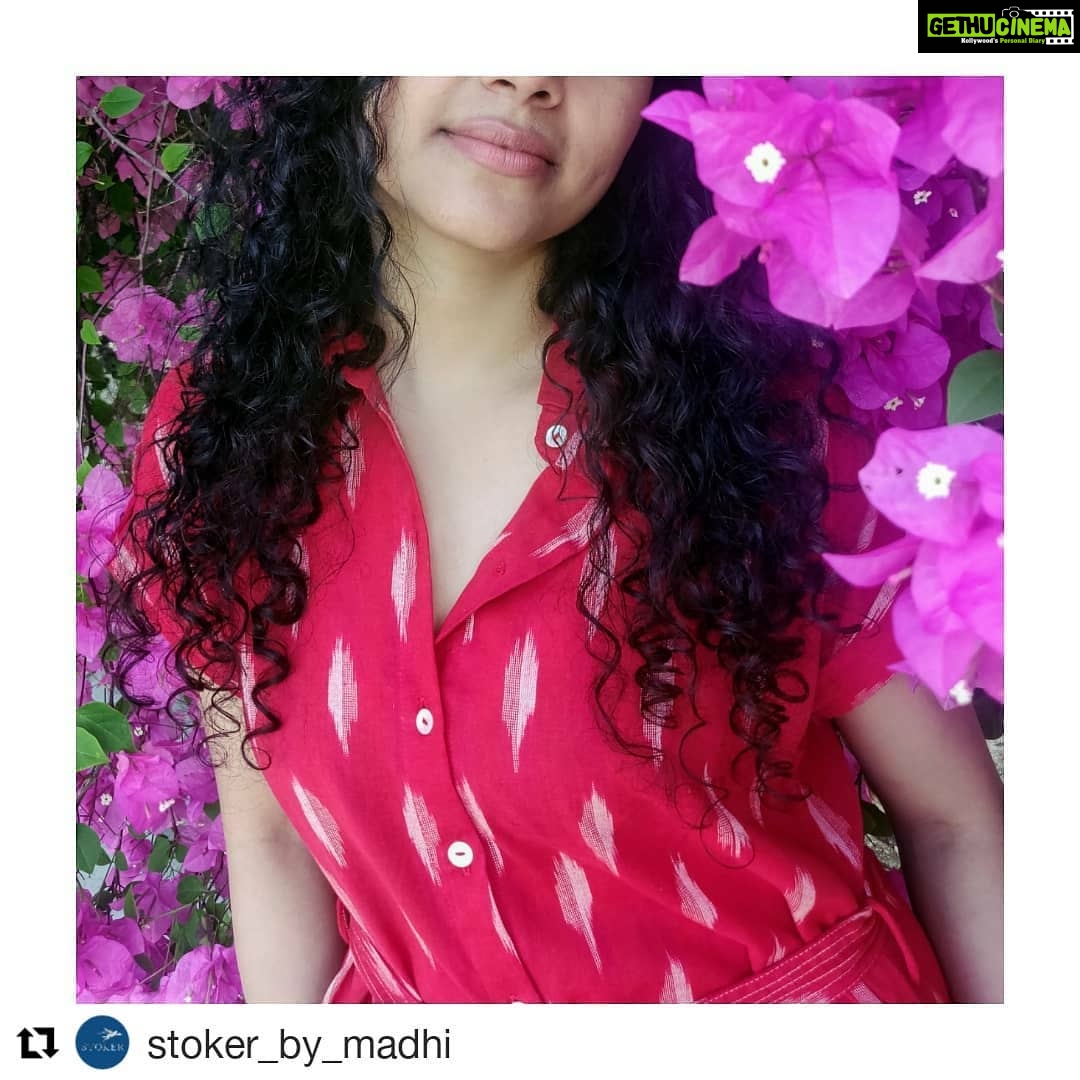 Rupa Manjari Instagram - #Repost @stoker_by_madhi (@get_repost) ・・・ Check out our new arrival #Ikat collection @ stokerwomen.com Go #getstokered Happy clothing for you #Ikatshirtdress