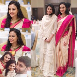 Rupa Manjari Instagram - #throwback #indianwedding #weddingseason #friendswedding #dressingupisfun #saree #friends #fun #instagirl #instagram #instagramers #instadaily #indianstyle #chennai  wit my lovelies @aadhavkannadhasan @vinodhnieaadhav 🤗😘