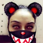 Rupa Manjari Instagram – Here’s the snapchat version of my scene from the film YAAMIRUKKA BAYAMEY for Halloween 🎃👹👻🙃😈