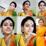 Rupa Manjari Instagram - My kanchi silk love😍 #SouthindianSwag✌✌✌..brother gets engaged and I get dressed up😊😊😊