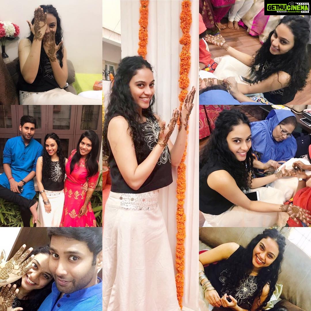 Rupa Manjari Instagram - @aadhav_kannadhasan & @vinodhniesuresh engagement #MehendiMadness #bestbud #couple i adore #godbless the cutie piesππππππ