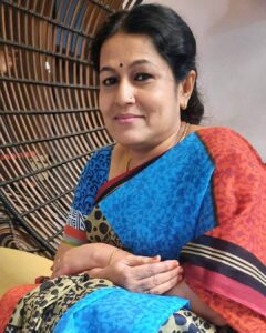 Sabitha Anand Instagram - A random from the sets of naam iruvar namak iruvar 2