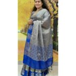 Sabitha Anand Instagram - Silk cotton sarees from @mookambikasarees_salem