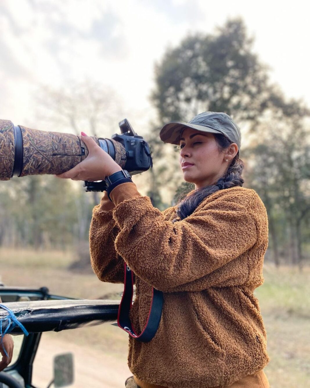 Sadha Instagram - My happy place! 💚 #nofilters #winter #mylife #blessed #sadaasgreenlife #forest #safari #wildlife #wildlifesafari #bigcats #tigers #pench #penchtigerreserve #collarwali #mataram Pench National Park