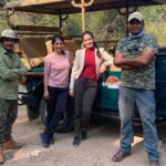 Sadha Instagram – What an eventful day! 3 different Tiger sightings just today! Jamhol Male, Dotty Cub & Dawadol Male.. With @aparna.b.m Thank you @ravi_bandhavgarh & @praveenbandhavgarh .. 💚
Both 16/17 years experienced in Safari.. Experience counts! Bandhavgarh National Park