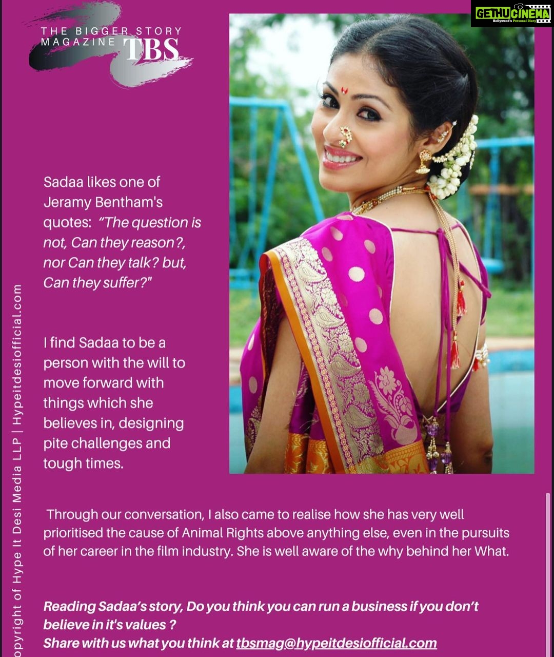 Sadha Instagram - Swipe to read the whole story! My journey with all the challenges in setting up @earthlings.cafe is beautifully written by @tbs.magazine 💚💚💚 Many more inspiring stories of entrepreneurs in the magazine. Do check them out in their official website, Hypeitdesiofficial.com .. Mumbai, Maharashtra