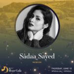 Sadha Instagram - Please join me at the @mfa_india Hope Gala on Thursday, June 10, where I will be presenting an inspiring new video. I can't wait to celebrate Mercy For Animals' 22 years of working to create a compassionate food system. #MFAGala See you there! http://mfagala.com