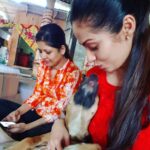 Sadha Instagram - While you are praying to God and He sends one of His beloved creations to bless you, you can only exclaim "OH MY DOG! And accept all the love you are showered with.." #animallover #peace #love #gratitude #blessings #templedog