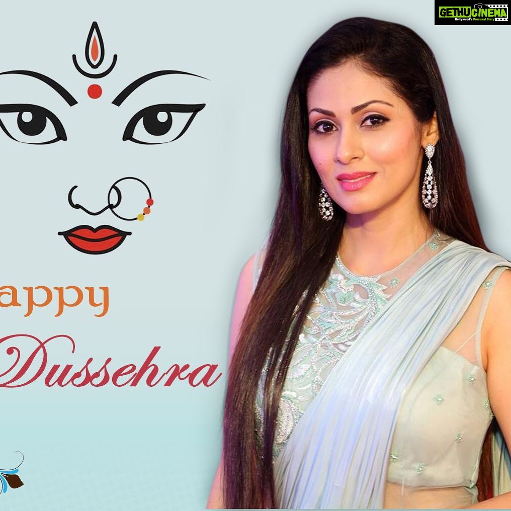 Sadha Instagram - Happy Dassehra everyone! May this festival be a triumph of good over evil! Stay blessed! 🙏🙏🙏