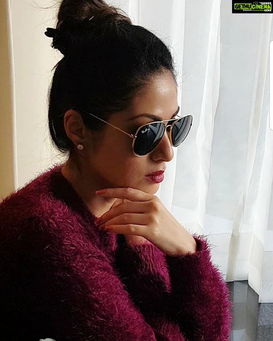 Sadha Instagram - "Don't be easy to define! Let them keep wondering about you!" P.S. Wait for the proper pictures from yesterday's shoot.. this is only my impatience.. πππ€ #actorslife #photoshoot #southindianactress #tollywood #kollywood