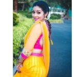 Sadha Instagram - An Indian woman, undoubtedly looks the best in the traditional Indian attire..💖💛🧡 since it's impossible to dress up like this on an everyday basis, I grab opportunities when I get to go all out ... 😍😉 Outfit, styling and makeup: Selffff 🤗 Photography: @crafty_chandu #southindianactress #indiantradition #love #dance #performance #tollywood #kollywood
