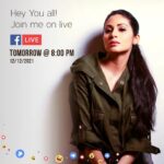 Sadha Instagram - Hey guys! As tomorrow is Sunday, I wanted to do a Q&A 🤗 So I'm going Live tomorrow on Facebook at 8:00 PM. Join me there as I answer your questions 🧡 . . . #facebooklive #actresssadaa