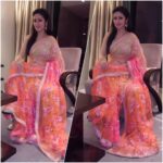 Sadha Instagram – #saree #lovepink #indiantradition 😊