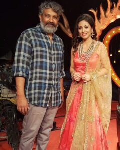 Sadha Instagram - With the legend, Rajamouli sir! 😄😄😄 #happysunday