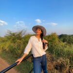 Sadha Instagram - My journey as a Wildlife Enthusiast/Lover has just begun & I can’t wait to see where this path takes me…. @pannatigerreserve_official #Avni #mylife #blessed #intothewild #skyisthelimit #explorer #animallover #wildlife #tiger #bigcats #tigerreserveofindia #pannatigerreserve #gratitude #happiness #sadaasgreenlife Panna Tiger Reserve