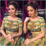 Sadha Instagram - Some more pics from yesterday's episode! #danceshow #realityshow #entertainment #fun #judge 😄😄😄 @swatig1404 for this lovely outfit!!