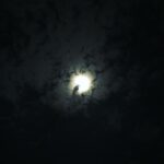 Sadha Instagram - Night shoot on a highway while the moon is watching over me!!! ☺️ #latenights