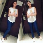 Sadha Instagram - Good morning!!! #allset #earlymornings #selfie #selfietime #selfiecollage #mirrorselfie 😄
