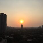 Sadha Instagram - #sunset #inthecity ☀️ #nofilter #noedit